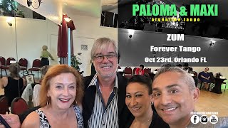 Paloma & Maximiliano - Tango Zum. The Zebra Room, Orlando Fl. 10232022