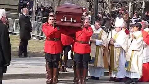 Scenes from State Funeral of Jim Flaherty at St. J...