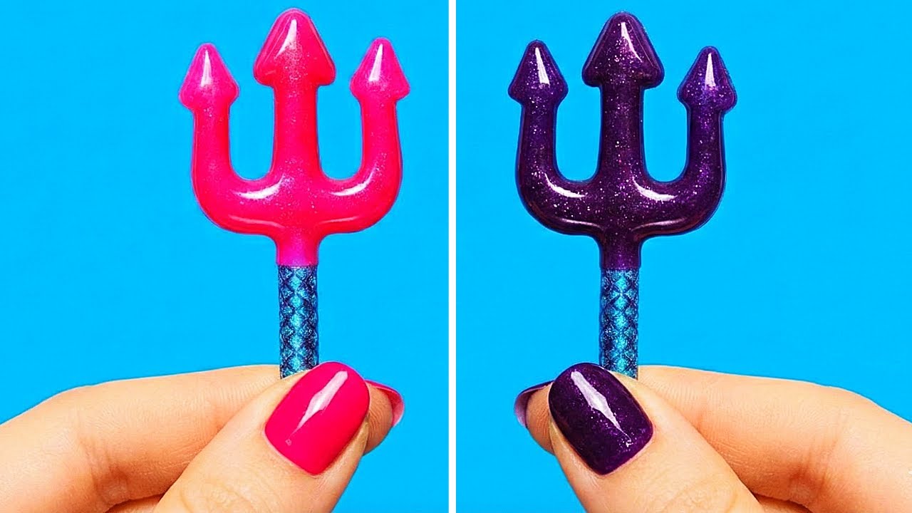 РОЗОВАЯ РУСАЛКА 💖 против РУСАЛКИ-БУНТАРКИ 🕶️! ДУЭЛЬ преображений ПОД ВОДОЙ! 🧜‍♀️🔥