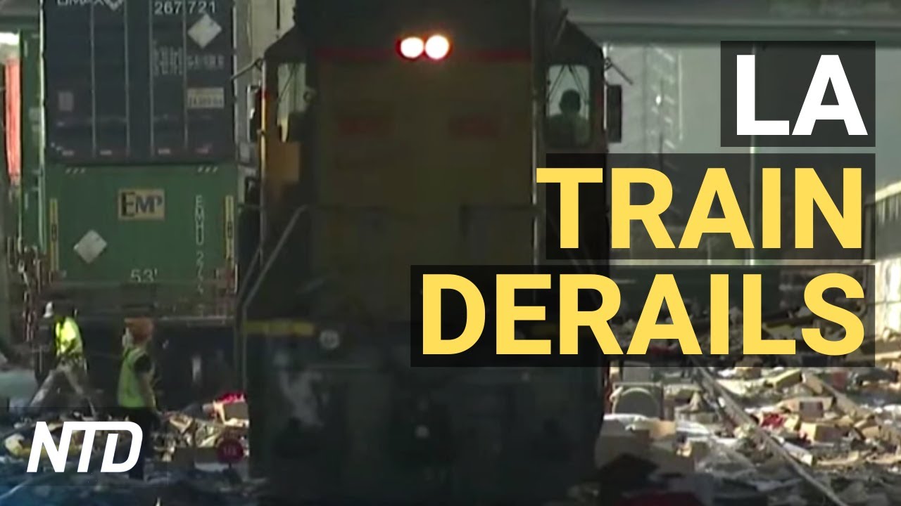 LA Train Derails Near Stolen Packages Site; D.C. Honors Dr. King's Legacy With Peace Walk NTD