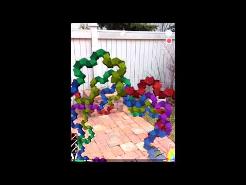 Augmented Reality Koch Musical Curve