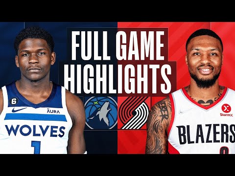 Portland Trail Blazers vs. Minnesota Timberwolves Full Game Highlights | Dec 10 | 2022 NBA Season