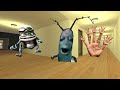 CRAZY FROG PLANKTON AND 3D HAND NEXTBOTS #garrysmod #crazyobungagaming