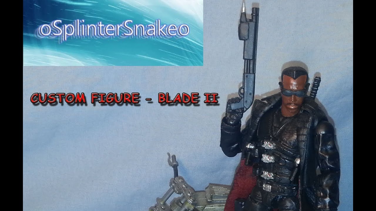 Custom Marvel Legends Review - Blade II Movie - Blade - YouTube