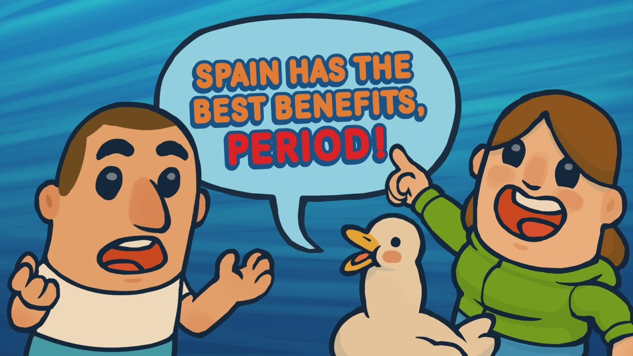 Episode 085 - Spain Has the Best Benefits, Period! Episode 085 - Spain Has the Best Benefits, Period!