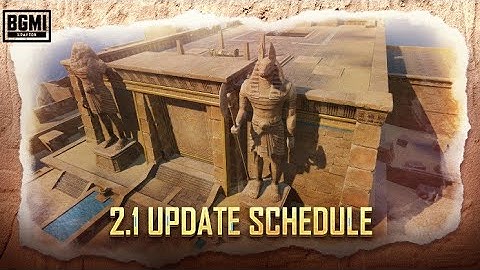 Finally BGMI 2.1 Update Release Date & Timing is Here | iOS & Android Both Update Schedule