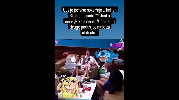Aneli Ahmic naskala Nikolu presednika ali je on nece.Marija "ne mozes da se operes" #ZadrugaUzivo