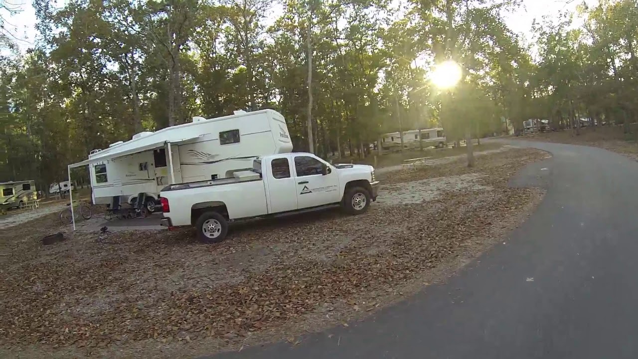 Santee State Park Cypress Loop Campground YouTube