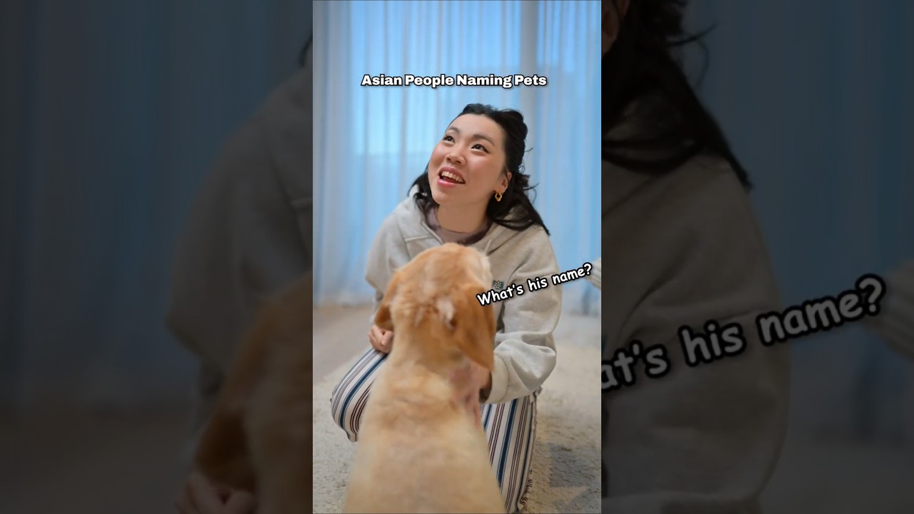 How Asian People Name Their Pets