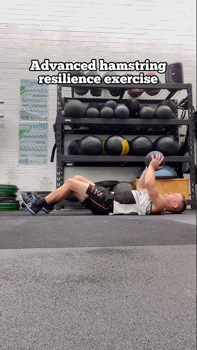 Advanced Hamstring Resilience Exercise - YouTube