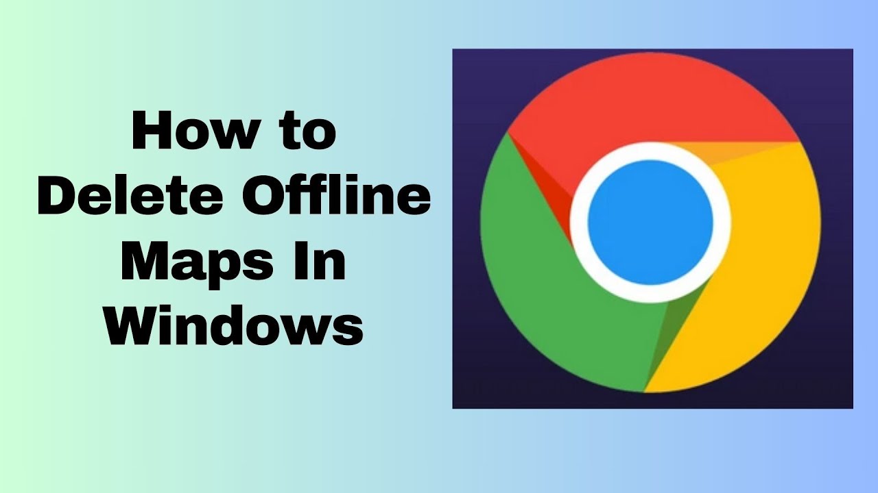How To Delete Offline Maps In Windows YouTube How To Delete Offline Maps In Windows YouTube