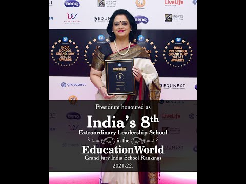 PRESIDIUM IS RANKED AS INDIA’S #8 EXTRAORDINARY LEADERSHIP SCHOOL