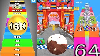 2048 | Ball Run 3D Number Merge // Candy Ball Run // Number Ball 3D Merge Game #cutiepie22yt screenshot 5