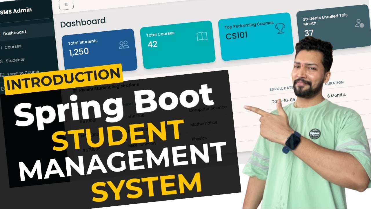 Spring Boot Student Management System Project | Introduction & Features ...