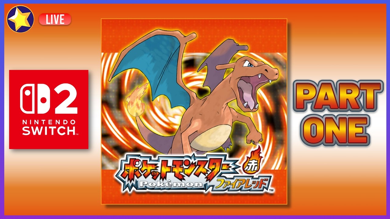 POKEMON FIRE RED LAUNCH DAY STREAM NINTENDO SWITCH 2