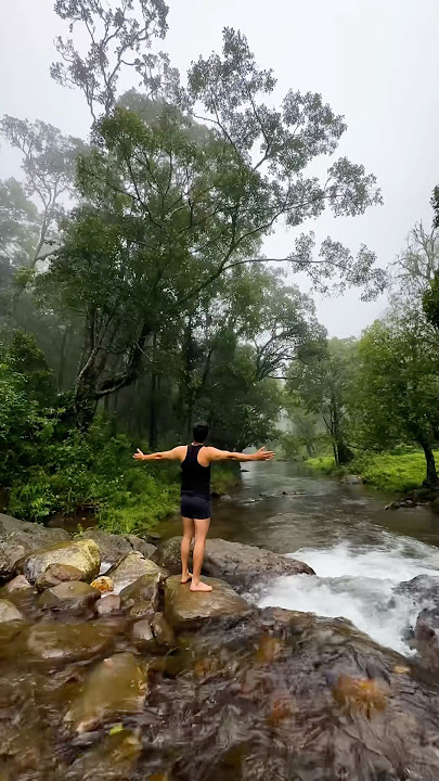 Wayanad’s Natural pool.  #kerala #keralatourism #wayanad #monsoon #keralamonsoon