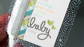 Boy and Girl Baby Cards
