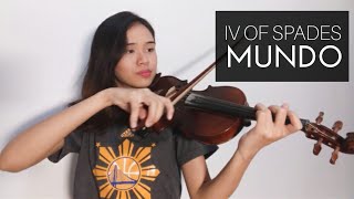 Mundo - IV of Spades | Violin Cover - Justerini Brooks chords