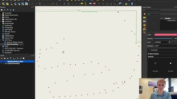Plotting point data in QGIS