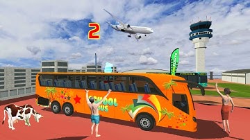 Impossible School Bus Simulator Tracks Driving #1 -  GT Stunt Bus Racing - Android GamePlay