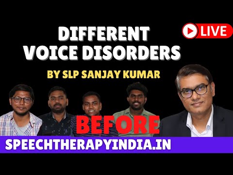 Live Pre Group Voice Therapy | By SLP Sanjay Kumar | Phonatory Gap | Pitch Problem | Stammering