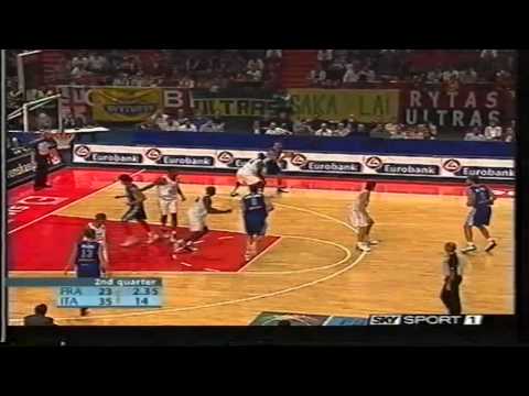 2003 Eurobasket Italy vs France Final 3rd