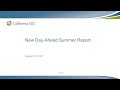 Aug 12, 2021 - New Day-Ahead Summer Report