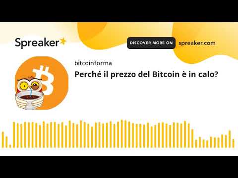 perché il valore di bitcoins è il calo del valore bitcoin stocks to commercio