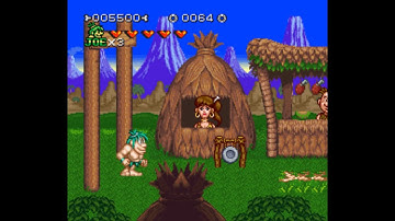 SNES [Longplay] Joe & Mac 2: Lost in the Tropics (No death)