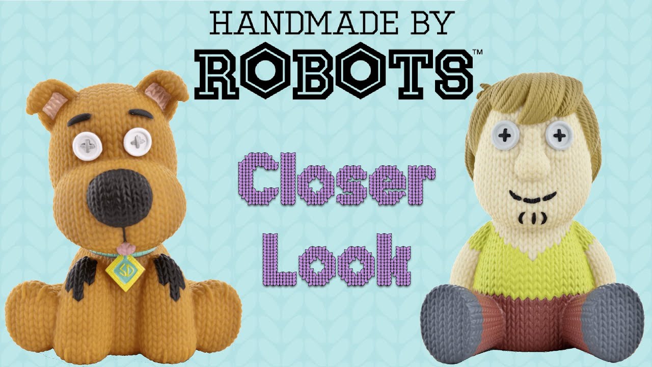 Handmade By Robots Figur Velma Aus Scooby-Doo! Serie - Gestricktes Vinyl-Design