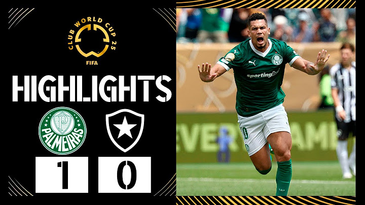 Palmeiras x Botafogo 1-0 Melhores Momentos | Copa do Mundo de Clubes da FIFA 2025