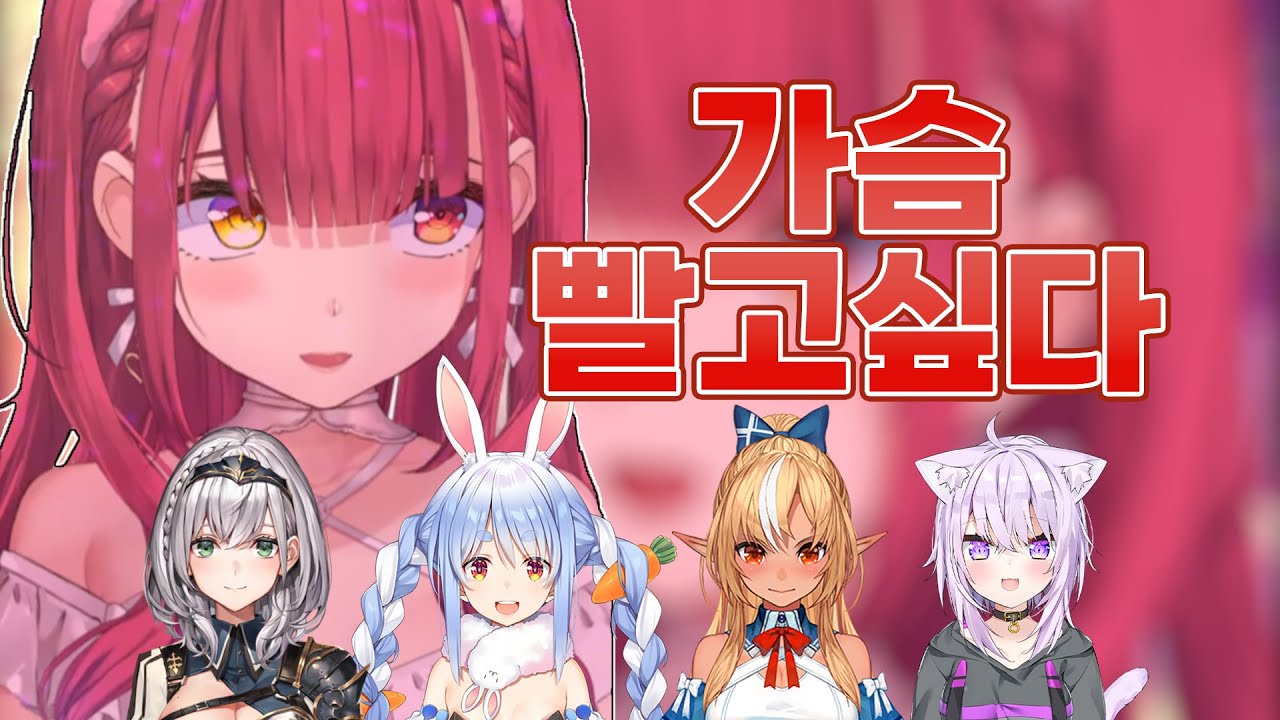 이제는 가슴 졸업해야하지 않을까요 [홀로라이브/호쇼 마린]