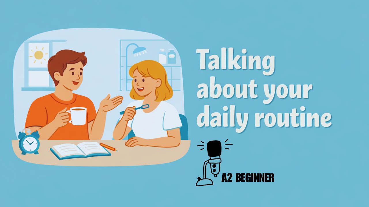 Talking About Your Daily Routine Learn | English with Podcast| English ...