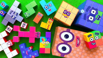 Looking for Numberblocks NEW 2K 153 Puzzle Tetris Shape | ASMR chirping of birds