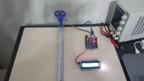 Ultrasonik Sensörle Dijital Metre Yapımı (Digital Meter Making)