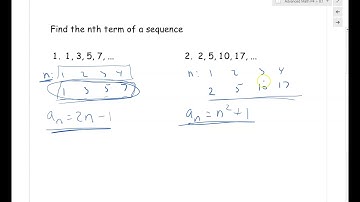 8.1 Sequence-Nth Term and Recursive