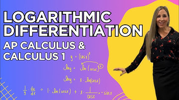 Logaritmische differentiatie (AP Calc & Calc 1) | Wanneer de kettingregel niet genoeg is (of te v...