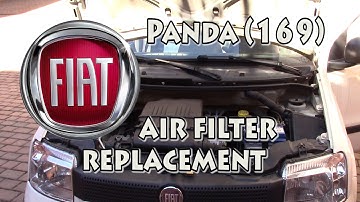 How to replace a Fiat Panda 1.2 (2003÷2012) air filter
