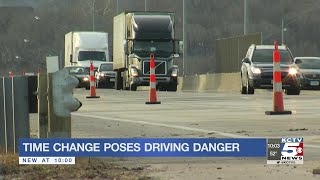 Daylight saving time poses driving danger