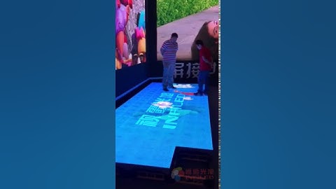 rental LED Interactive dance floor for stage