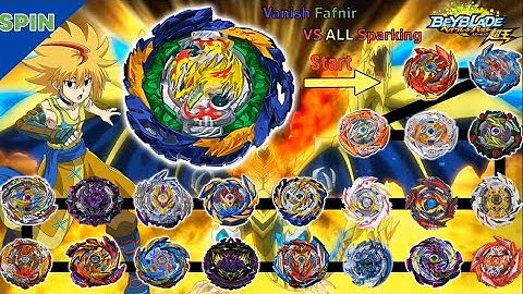베이블레이드 버스트 DB 배니쉬 파브닐 VS 올 슈퍼킹 마라톤 배틀 【Vanish Fafnir VS ALL Sparking】 Beyblade Burst DB Marathon