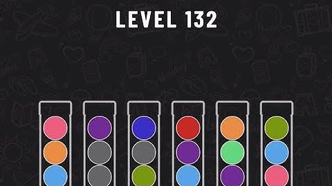 Ball Sort Puzzle Level 132 #ballsortpuzzle #ballsortpuzzlegameplay #puzzlegame #mobilegames