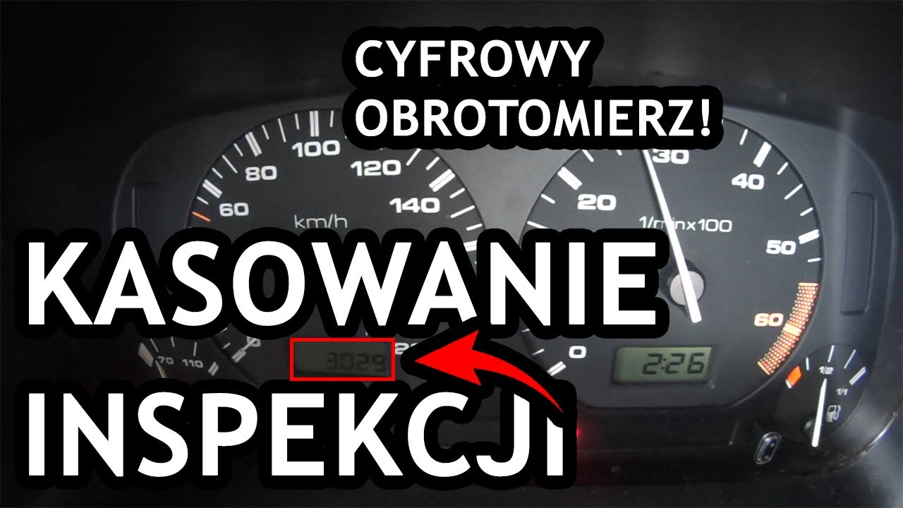 Kasowanie Inspekcji, Cyfrowy Obrotomierz Volkswagen Polo Classic 1.4 (Lupo, Golf 3, 6N) - Youtube