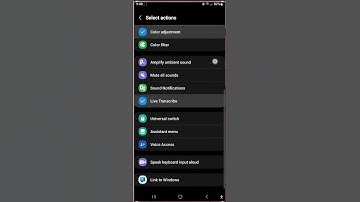 Short Samsung Galaxy S22 Ultra : How to turn on or off universal switch through accessibility button