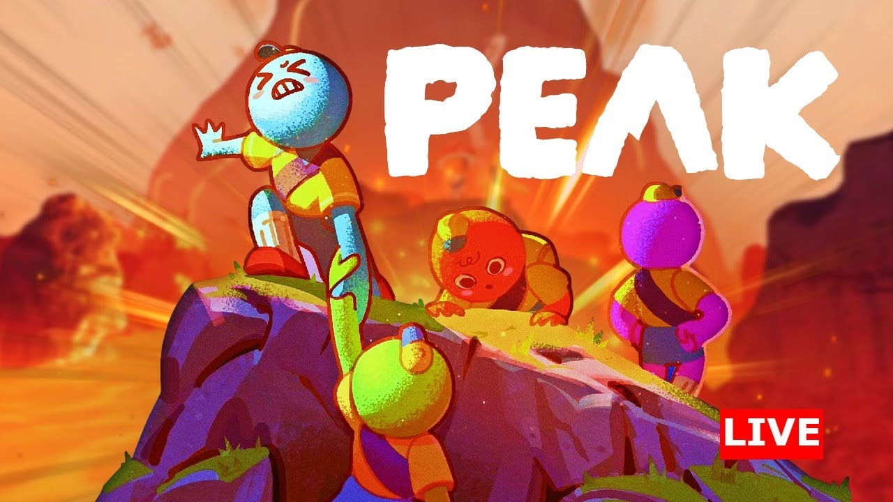 Peak Gameplay Live – Let’s See How Much Chaos We Can Create @idioticgabbar @dipluu1607 #peak
