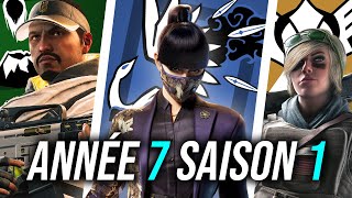 LES NOUVEAUTÉS DE LA SAISON 1 ANNÉE 7 (R6 Y7S1)