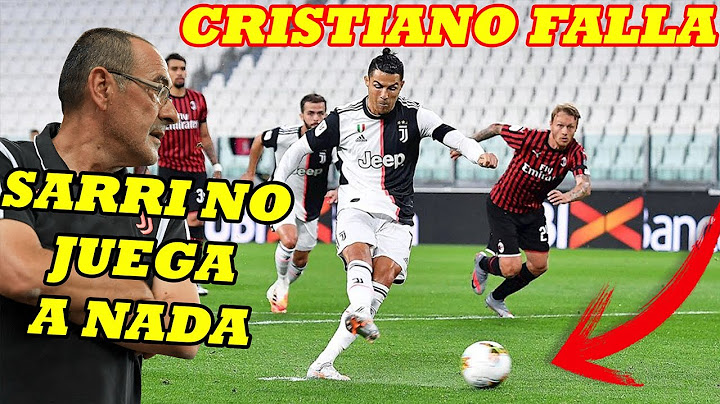 CRISTIANO RONALDO FALLO un PENALTI CONTRA EL MILAN - JUVENTUS vs MILAN 0-0 COPA de ITALIA