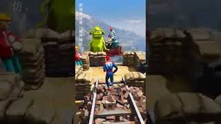 #163 GTA5 PC Cheat Hack Spiderman Vs a 3 Warm Aliens screenshot 4