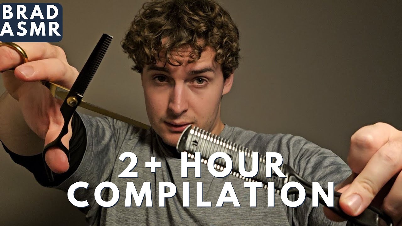 ASMR All Haircut & Grooming ASMR Moments (2+Hr Compilation)