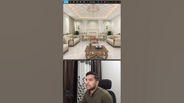 "Design like a pro! 🚀 Correct furniture sizing & selection in 3ds Max + V-Ray tutorial"#3dsMax #Vray